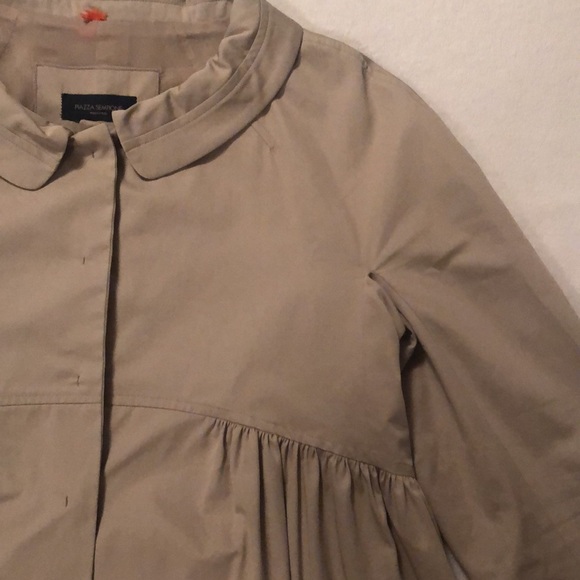 Piazza Sempione darling empire-shape trench coat - Picture 10 of 16